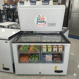 Congélateur Marque Contiglobal  Blanc 200L . 1