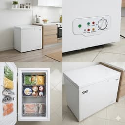 Congélateur Marque Contiglobal  Blanc 200L . 5