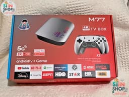 جهاز استقبال مدمج مع جهاز العاب اندرويد 4k  12