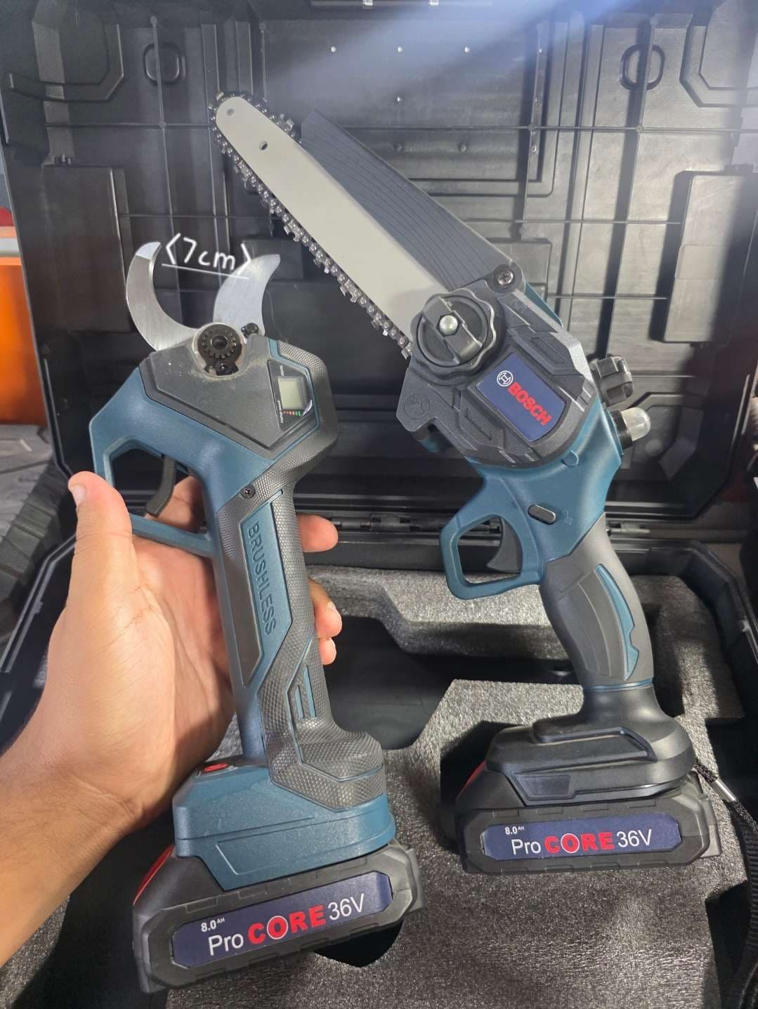 Kit ماكيلوش+سيكاتور bosch 36v